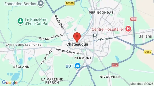 Apartments for rent in Châteaudun - Photo from Google Street View