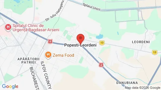 Apartments for rent in Popeşti-Leordeni - Photo from Google Street View
