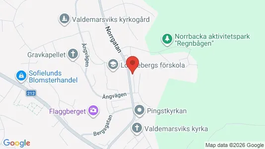 Apartments for rent i Valdemarsvik - kort over placeringen