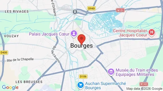 Houses for rent in Bourges - Photo from Google Street View