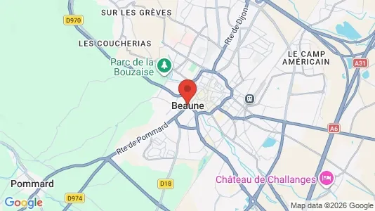 Houses for rent in Beaune - Photo from Google Street View