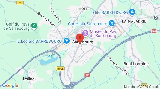 Houses for rent in Sarrebourg - Photo from Google Street View