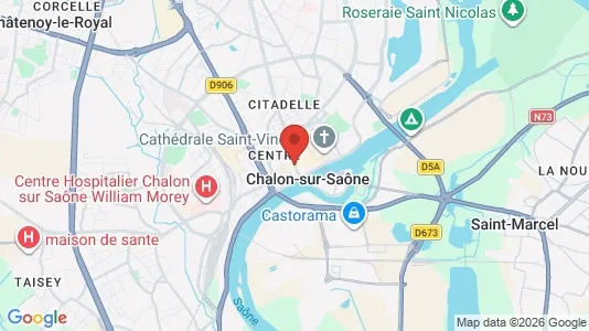 Apartments for rent in Chalon-sur-Saône - Photo from Google Street View