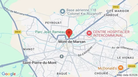 Apartments for rent in Mont-de-Marsan - Photo from Google Street View