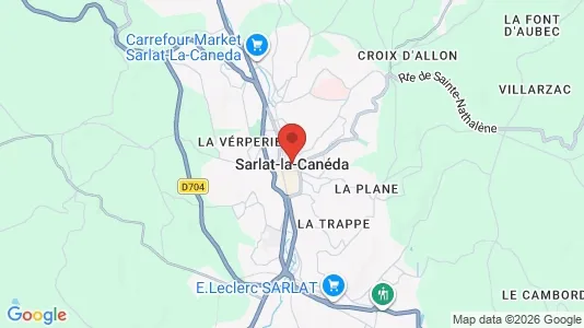 Apartments for rent in Sarlat-la-Canéda - Photo from Google Street View
