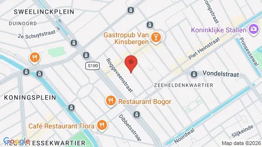 Apartments for rent i The Hague Centrum - kort over placeringen