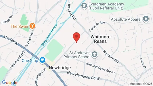 Apartments for rent i Wolverhampton - West Midlands - kort over placeringen
