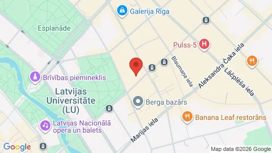 Apartments for rent in Riga Centrs - Photo from Google Street View