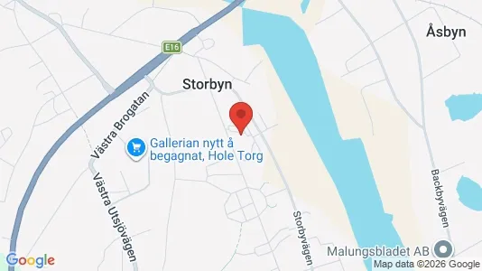 Apartments for rent i Malung-Sälen - kort over placeringen