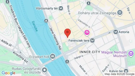 Apartments for rent in Budapest Belváros-Lipótváros - Photo from Google Street View