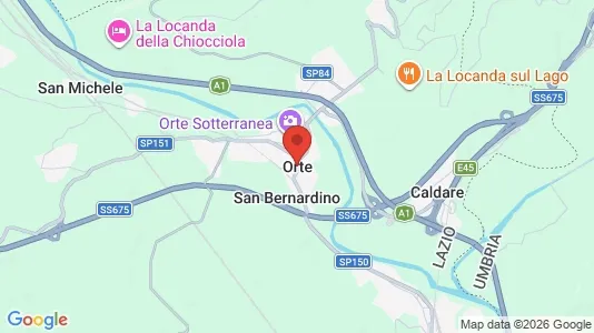 Apartments for rent i Orte - kort over placeringen