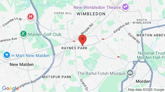 Rooms for rent in London SW20 - Photo from Google Street View