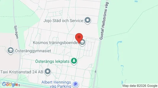 Apartments for rent i Kristianstad - kort over placeringen