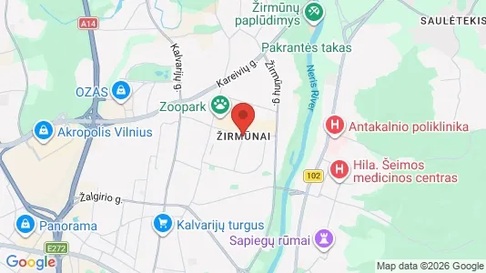 Apartments for rent in Vilnius Žirmūnai - Photo from Google Street View