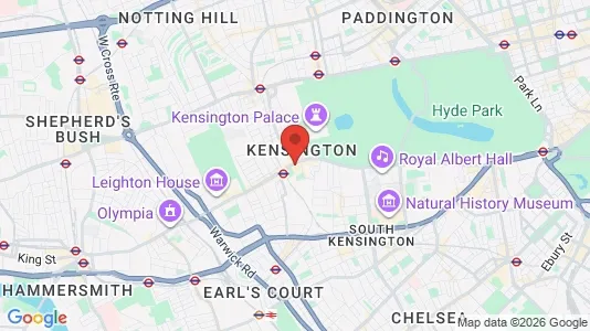 Apartments for rent in London W8 - Photo from Google Street View