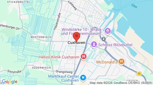 Apartments for rent in Cuxhaven - Photo from Google Street View