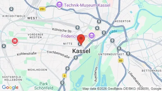 Apartments for rent in Kassel - Photo from Google Street View