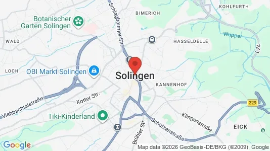 Apartments for rent in Solingen - Photo from Google Street View