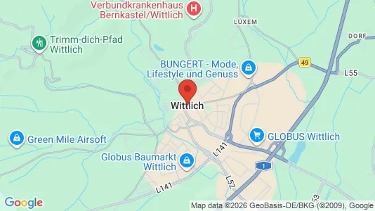 Apartments for rent in Bernkastel-Wittlich - Photo from Google Street View