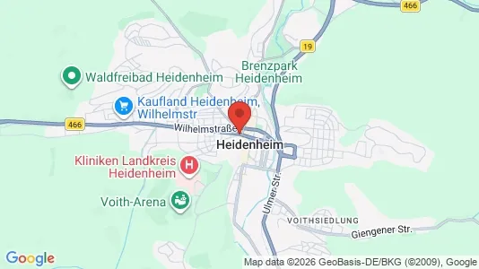 Apartments for rent in Heidenheim - Photo from Google Street View
