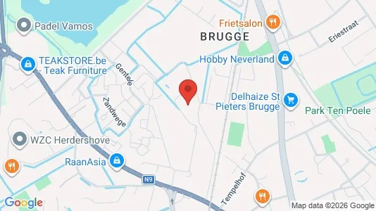 Apartments for rent in Brugge - Photo from Google Street View