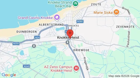 Houses for rent in Knokke-Heist - Photo from Google Street View
