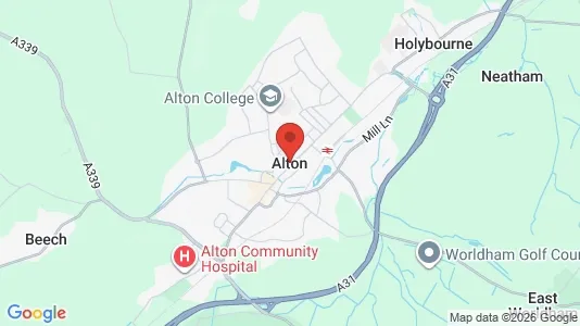 Apartments for rent in Alton - Hampshire - Photo from Google Street View