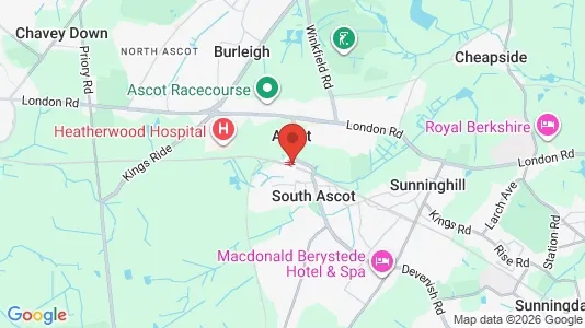 Apartments for rent i Ascot - Berkshire - kort over placeringen