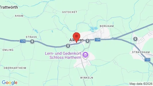 Apartments for rent i Alkoven - kort over placeringen