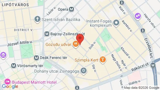 Apartments for rent in Budapest Erzsébetváros - Photo from Google Street View