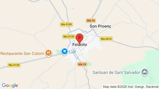 Apartments for rent in Felanitx - Photo from Google Street View