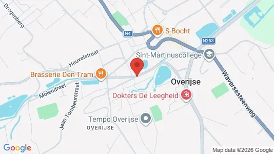 Apartments for rent i Overijse - kort over placeringen
