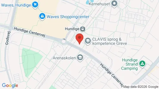 Apartments for rent i Greve - kort over placeringen
