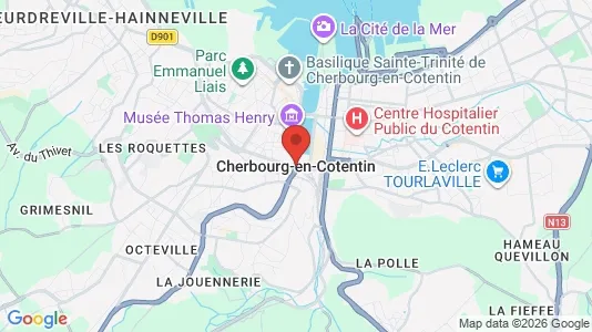 Houses for rent in Cherbourg - Photo from Google Street View