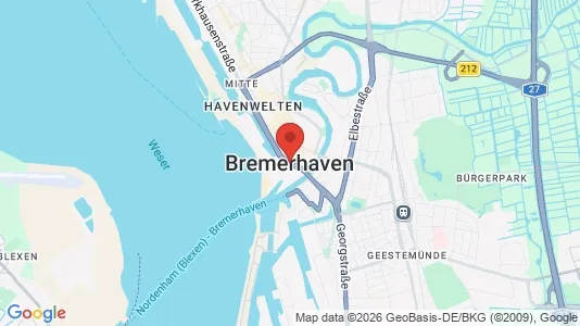 Apartments for rent in Bremerhaven - Photo from Google Street View