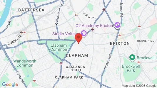 Rooms for rent in London SW4 - Photo from Google Street View