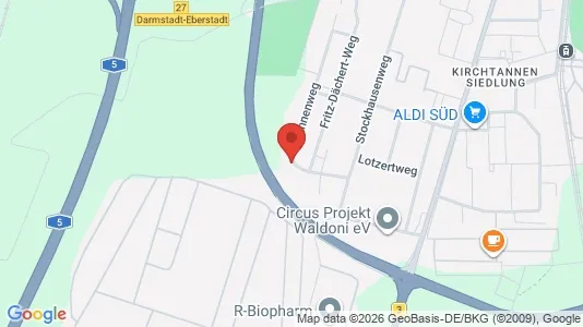 Apartments for rent in Darmstadt - Photo from Google Street View