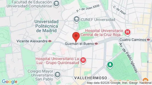 Apartments for rent i Madrid Moncloa-Aravaca - kort over placeringen