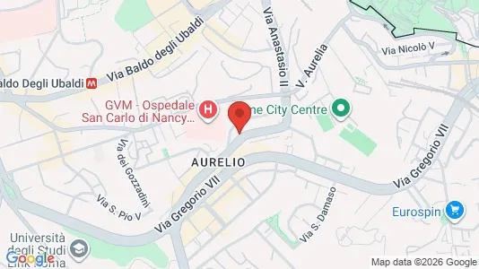 Apartments for rent i Roma Municipio XIII – Aurelia - kort over placeringen