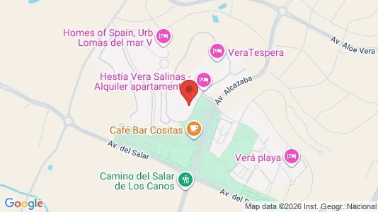 Apartments for rent i Las Palmas de Gran Canaria - kort over placeringen