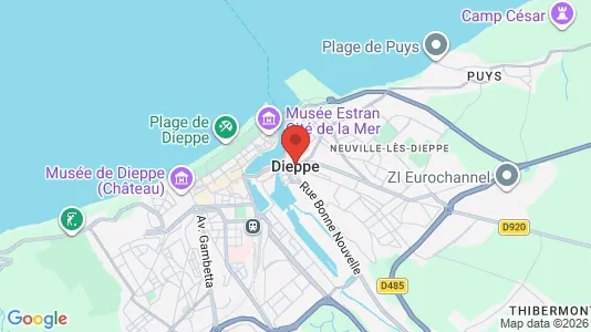 Houses for rent in Dieppe - Photo from Google Street View