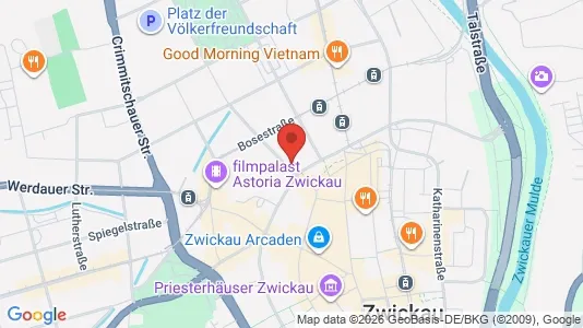Apartments for rent in Zwickau - Photo from Google Street View