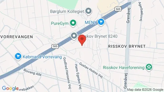 Apartments for rent in Risskov - Photo from Google Street View