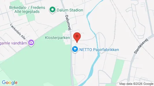 Apartments for rent i Odense SV - kort over placeringen
