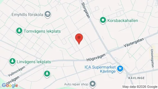 Apartments for rent i Kävlinge - kort over placeringen