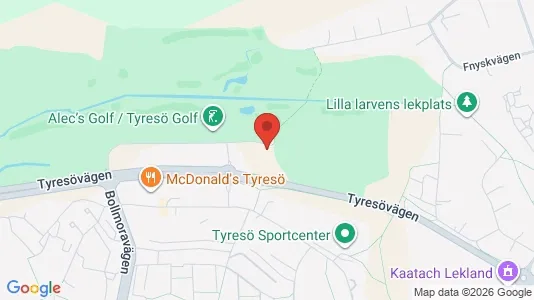 Apartments for rent i Tyresö - kort over placeringen