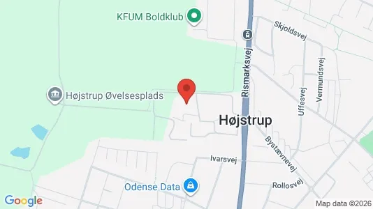 Apartments for rent i Odense V - kort over placeringen