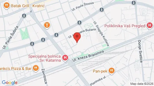Apartments for rent i Sljeme (Medvednica-Tomislavac) - kort over placeringen