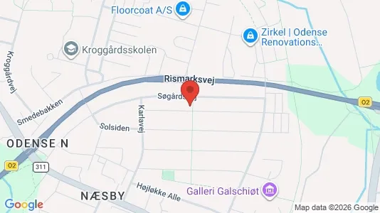 Apartments for rent i Ringsted - kort over placeringen
