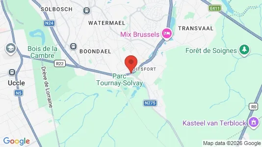 Apartments for rent in Brussels Watermaal-Bosvoorde - Photo from Google Street View
